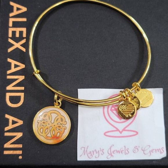 Alex and Ani path of Life charm bracelet - Picture 1 of 3